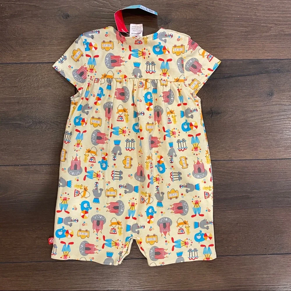 NWT Zutano Baby Le Cirque Cap Sleeve Body Suit 12m - Picture 2 of 6
